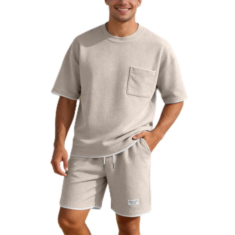 Completo Estivo Uomo 2 Pezzi – T-shirt e Pantaloni Casual