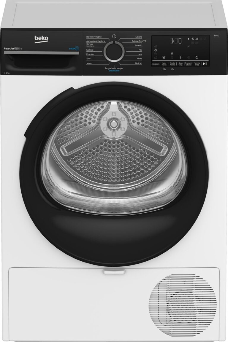 Beko Asciugatrice 12 kg Classe A++ con Motore Inverter