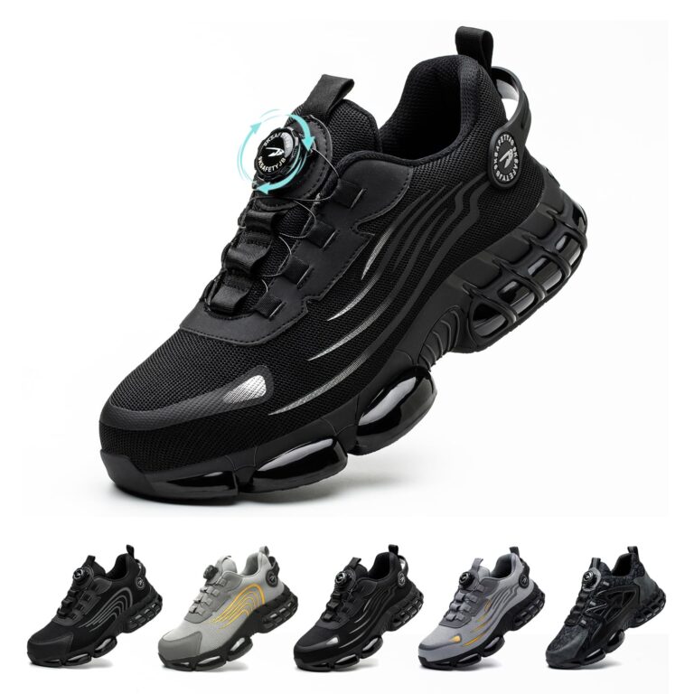 Gugifcto Sneaker Antinfortunistiche Leggere con Rilascio Rapido Unisex