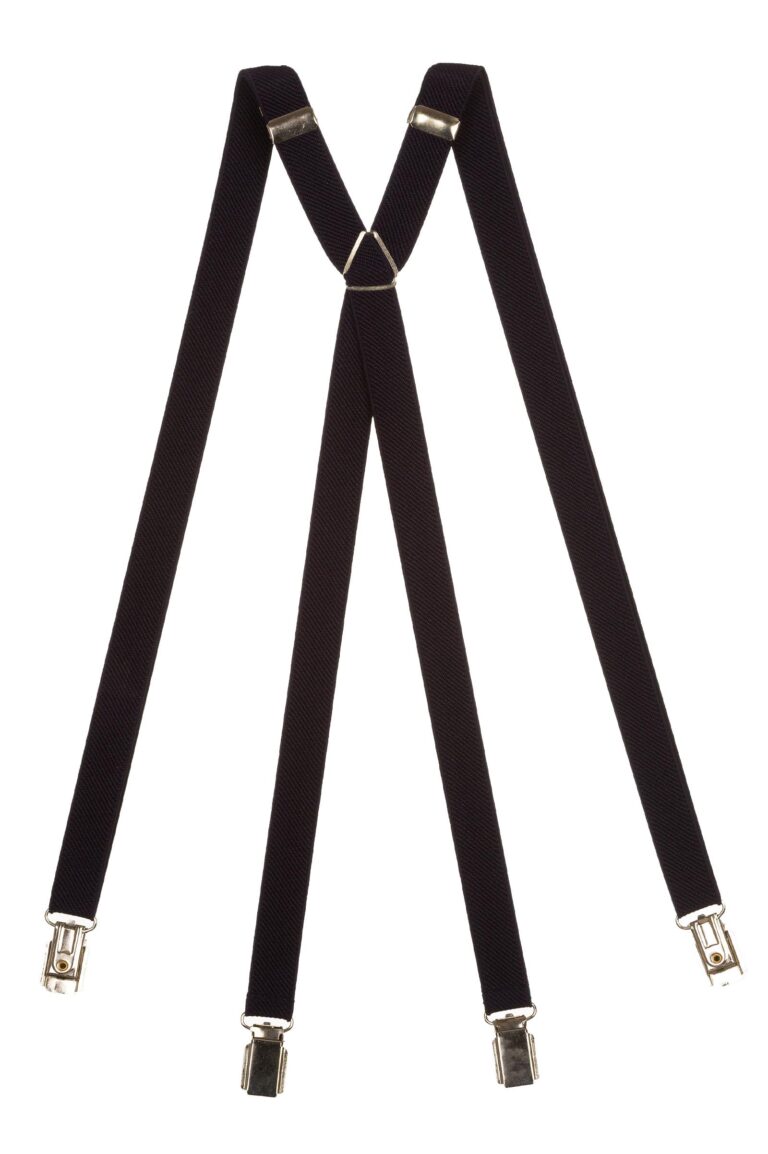 Olata Bretelle Classiche a X con Clip Larghezza 2 cm