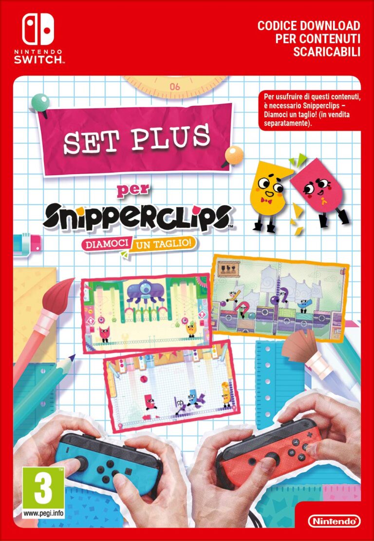 Snipperclips Plus Pack DLC - Switch (codice download)