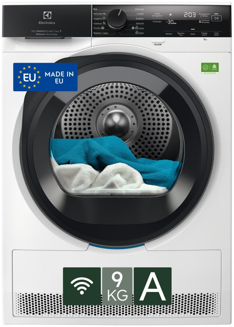 Electrolux Serie 900 PerfectCare Asciugatrice 9 kg Pompa di Calore