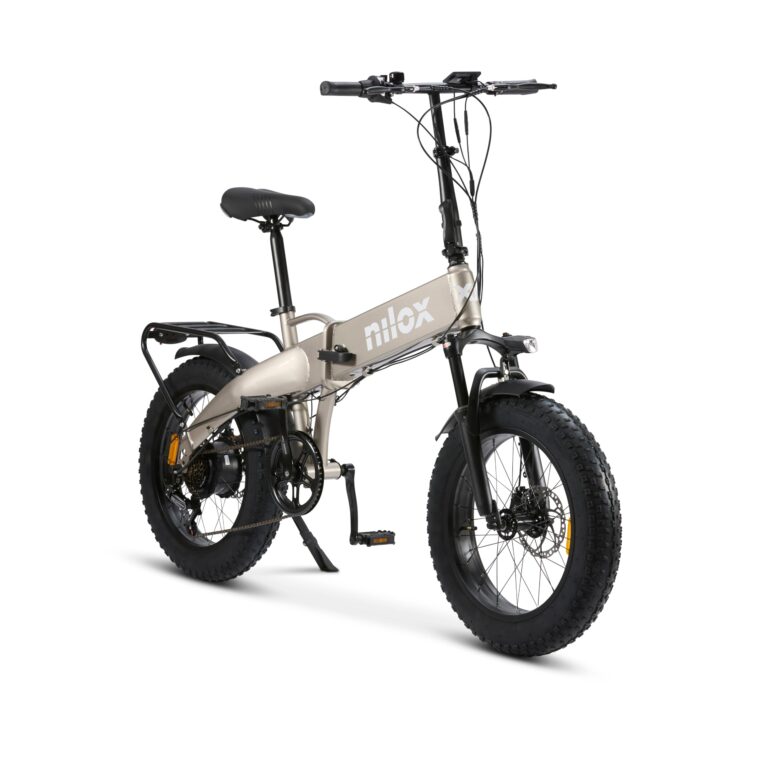 Nilox, Ebike X10, Bici Elettrica Pieghevole, Fino a 70 km di Autonomia, Fino a 25 Km/h, Motore da 36 V/250 W e Batteria Re...