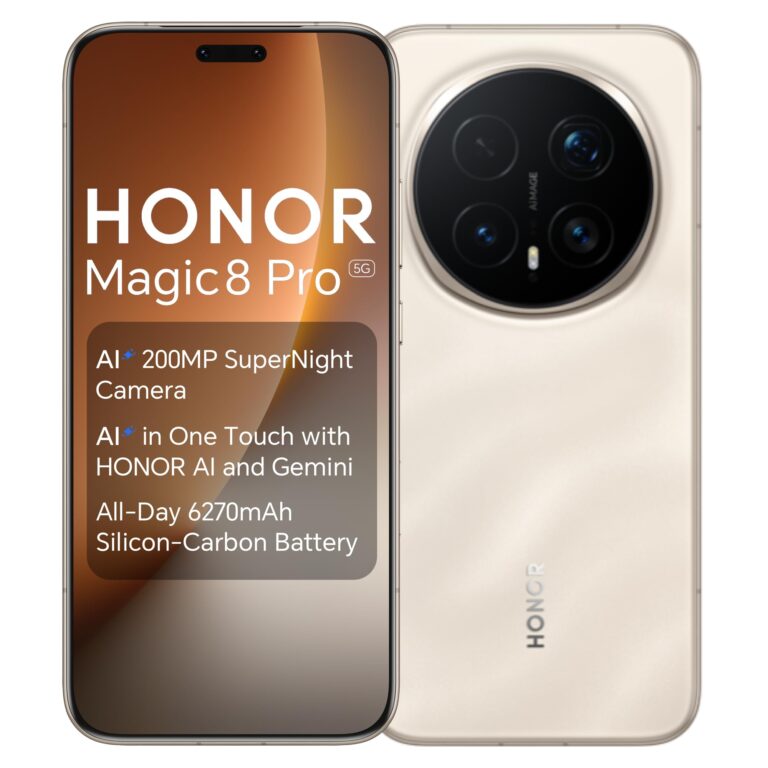 HONOR Magic8 Pro 5G Smartphone 6,71" OLED 512GB 12GB RAM 200MP IP69K Sunrise Gold