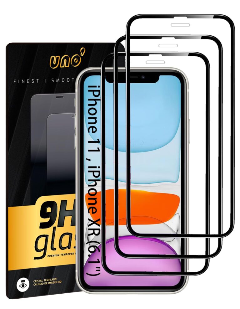 UNO' Vetro Temperato iPhone 11/XR Confezione da 3 Pellicole