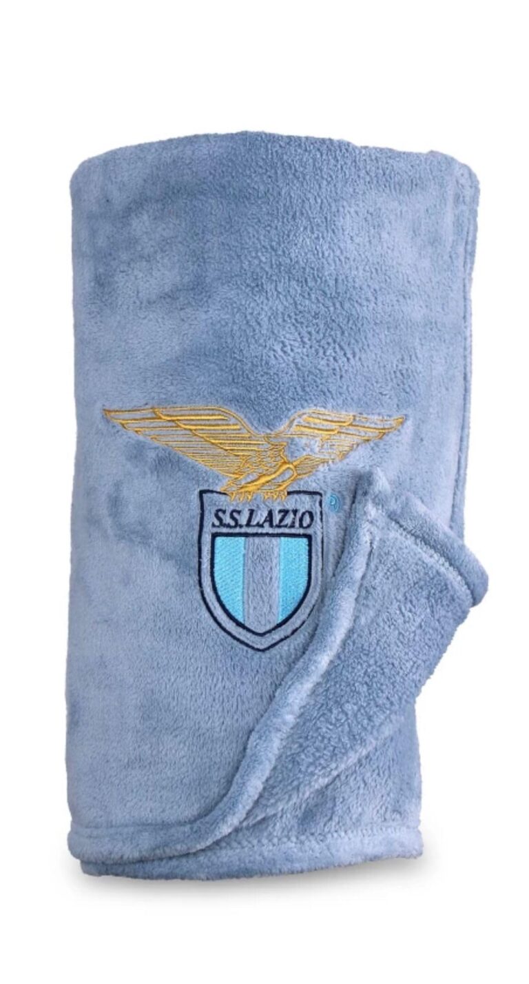 SS Lazio Plaid 100x150 cm Prodotto Ufficiale