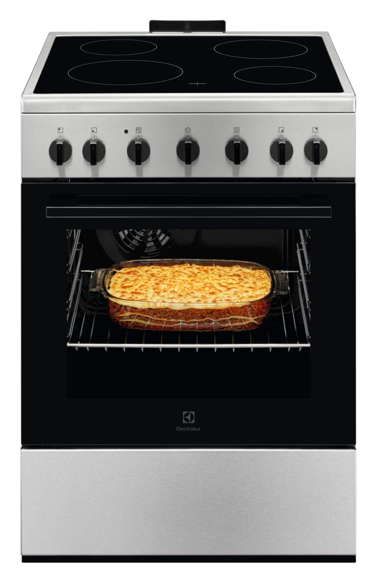 Electrolux LKR620066X Cucina Elettrica 4 Fuochi 60x60 cm Classe A