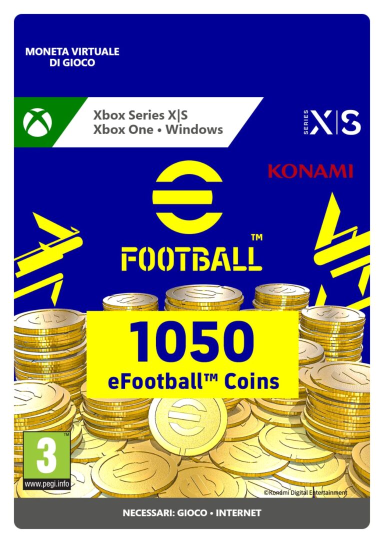 eFootball 1050 Coin - Xbox e Windows 10 (codice download)