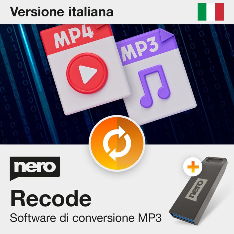 Nero Recode su chiavetta USB – Convertitore audio e video MP3/MP4