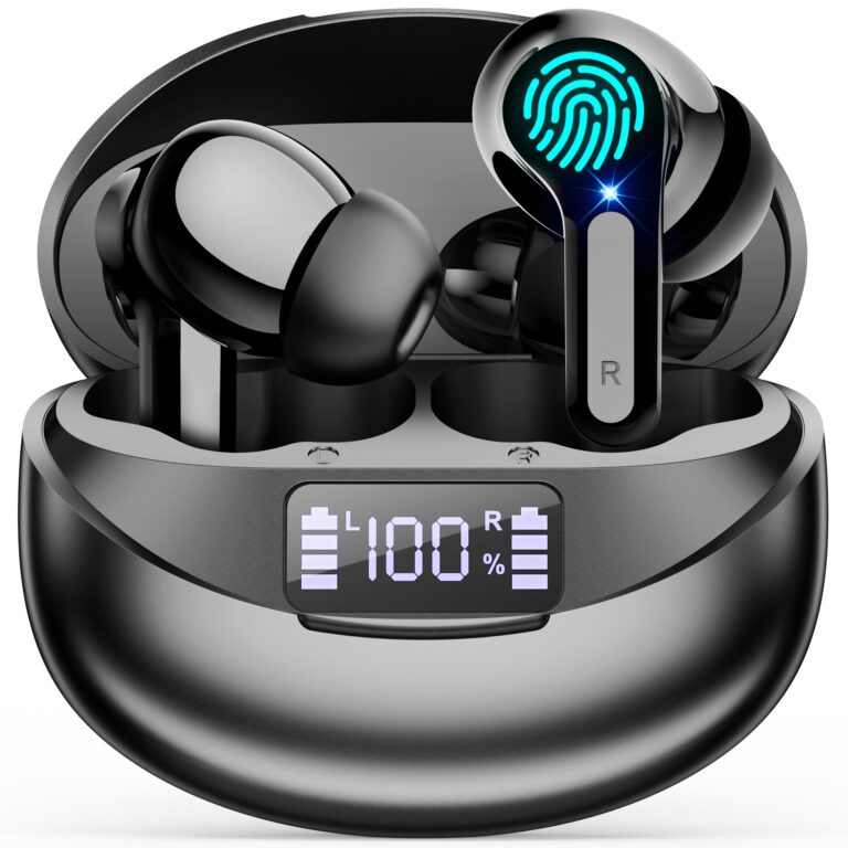 Cuffie Bluetooth 5.3 con ricarica USB-C e cancellazione rumore CVC