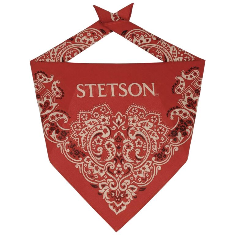 Stetson Bandana Paisley Unisex – Foulard Testa Tutto l'Anno