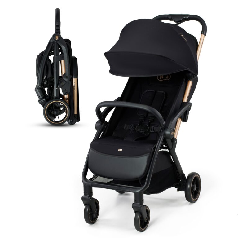 Kinderkraft APINO Passeggino Leggero fino 22 kg, Solo 7,5 Kg, Passeggino Da Viaggio, Pieghevole automatico, Schienale Rego...