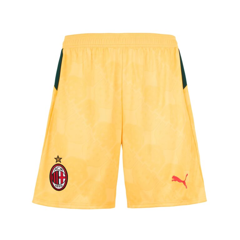 A.C. Milan - Pantaloncini Gara, Away, Stagione 2025/2026, Pantaloncini da Calcio, Prodotto Ufficiale Unisex - Adulto