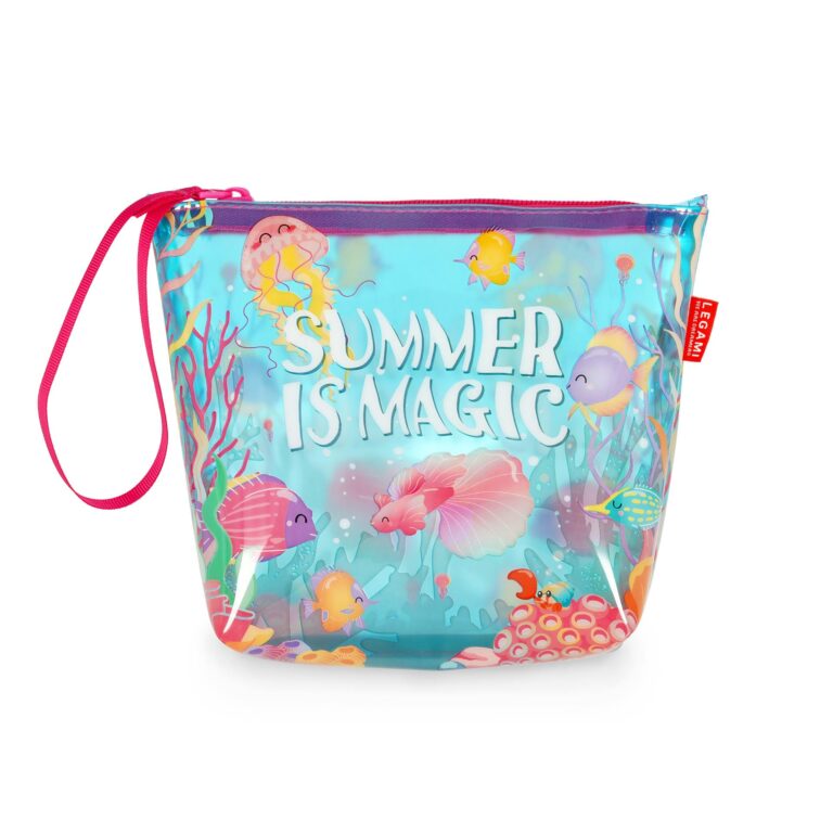 Legami Pochette Spiaggia Donna Porta Costume con Cerniera