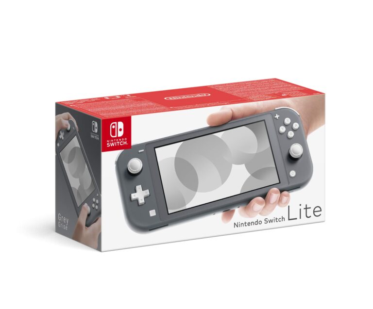 Nintendo Switch Lite grigia, console portatile con schermo LCD 5,5"