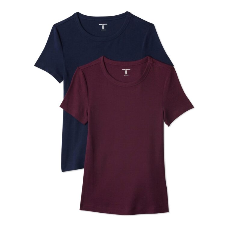 Amazon Essentials T-shirt donna girocollo slim