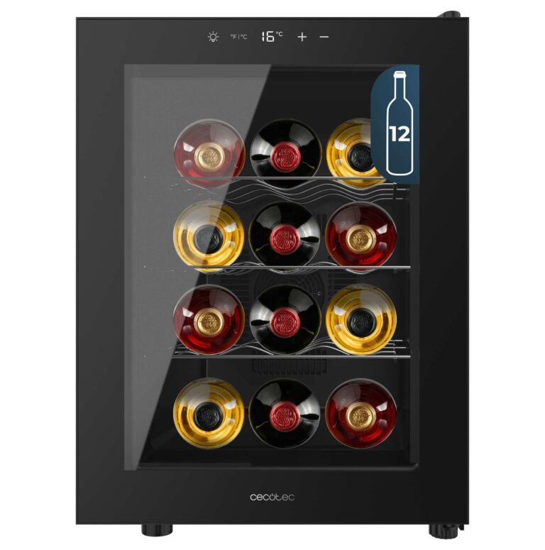 Cecotec Bolero GrandSommelier 1255 CoolCrystal E Cantinetta 12 Bottiglie