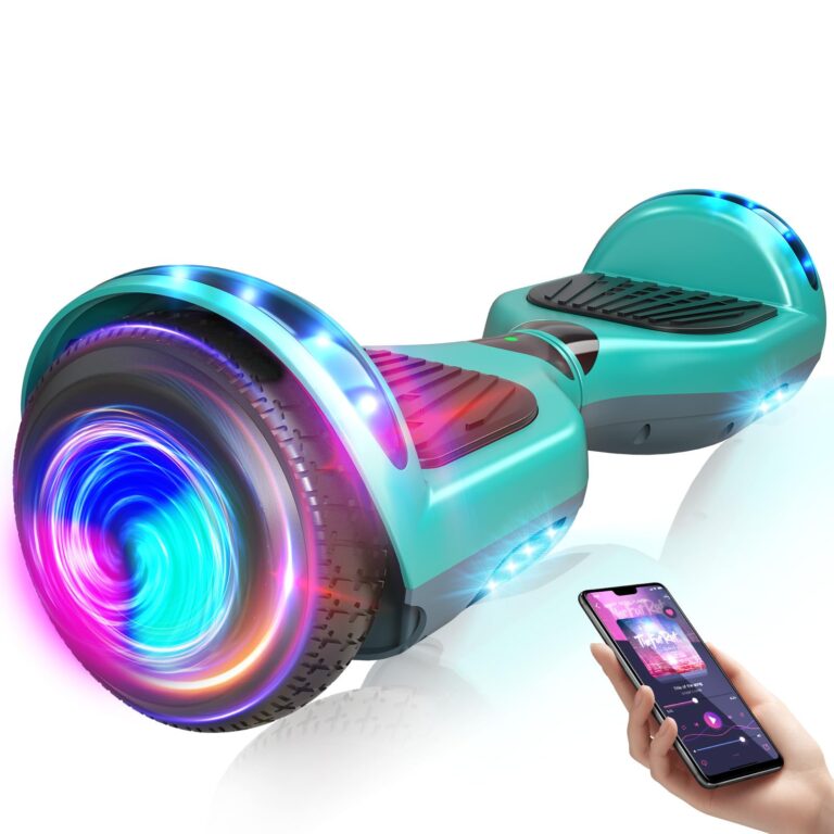 Hoverboard elettrico autobilanciato da 6,5 pollici con Bluetooth integrato per bambini