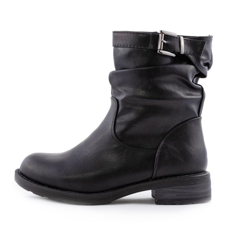 Toocool Stivaletti Biker Bassi Donna con Fibbia G527