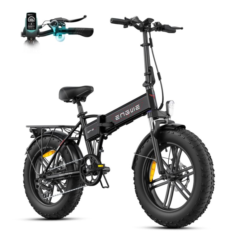 ENGWE Bici Elettrica Pieghevole, Bicicletta Elettrica da 48V 13Ah Batteria Rimovibile, Autonomia ...
