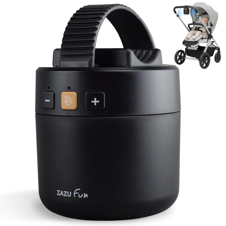 ZAZU ROXY Dondolo Elettrico per Passeggino – Movimento Automatico 40 Minuti, Sensore di Pianto, I...