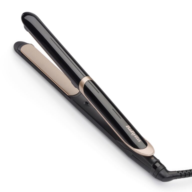 BaByliss Super Smooth Piastra Capelli Professionale, funzione ionica anti-crespo, tappetino termo-resistente, Tecnologia A...
