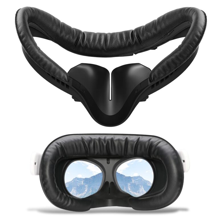 Tappetino viso di ricambio per Oculus Quest 2 in pelle PU