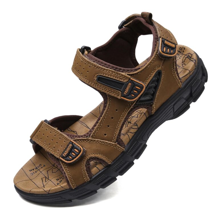 Gugifcto Sandali Uomo Trekking in Pelle – Taglie 38-46 EU