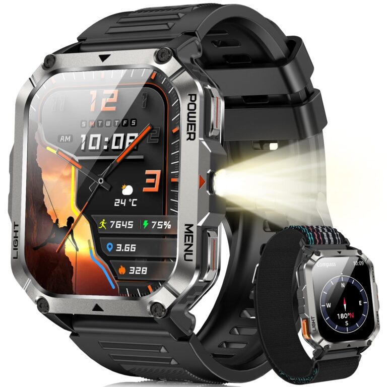 Blackview Smartwatch Uomo con Chiamate Bluetooth e Display 2.01"
