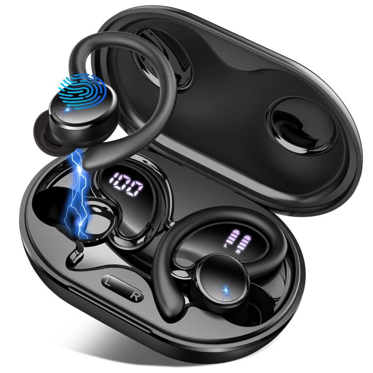 Auricolari Bluetooth 5.4 Sport con ENC e 50 ore di autonomia