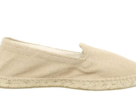 Espadrillas Tela Spiga con suola in juta e gomma uomo