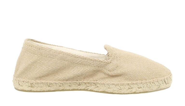 Espadrillas Tela Spiga con suola in juta e gomma uomo