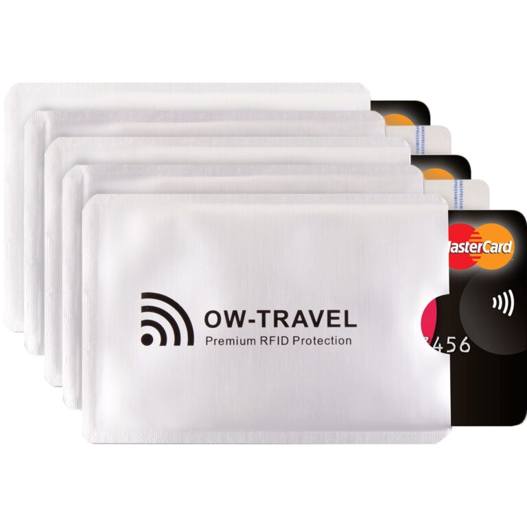 OW-Travel Custodie Blocco RFID per Carte di Credito Anti-Frode