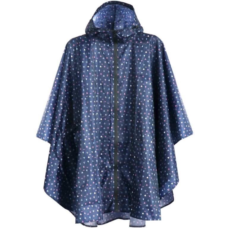 ANYOO Poncho Impermeabile Donna con Cappuccio, Leggero e Portatile