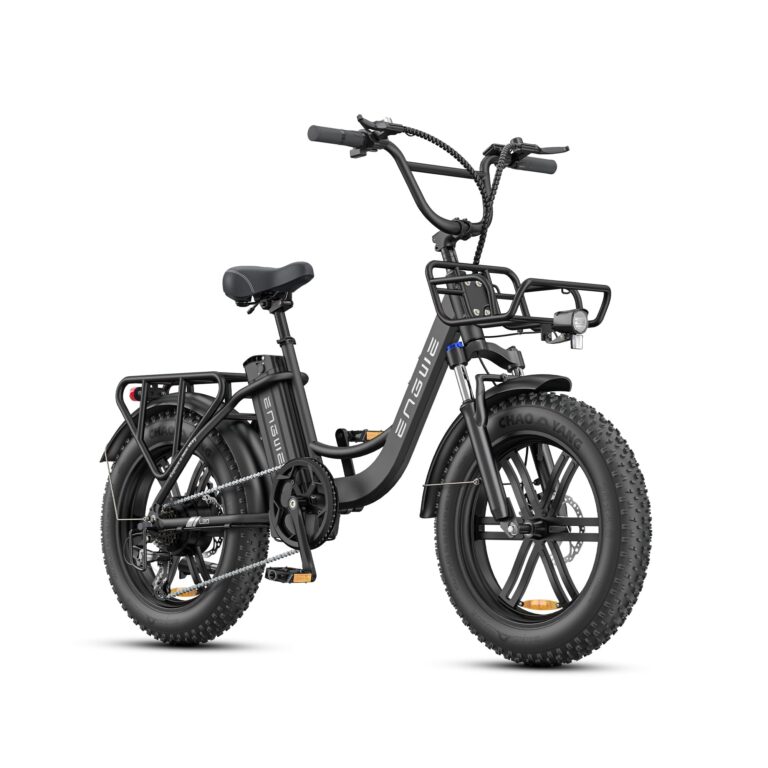 ENGWE Bicicletta Elettrica Adulto, 20'' ×4.0'' Fat Tire Bici Elettrica per Donna, 7 Velocità, 250W Batteria Rimovibile 48V...