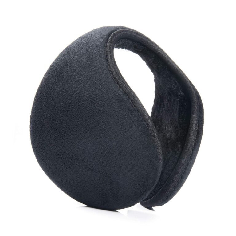 Czemo Paraorecchie invernali nero unisex - fascia scaldaorecchie