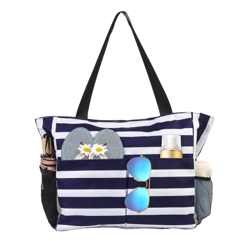 yisight - Borsa mare grande impermeabile con zip