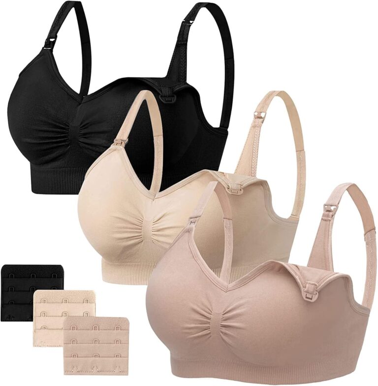 HBselect Reggiseno Allattamento Senza Ferretto 3 Pezzi