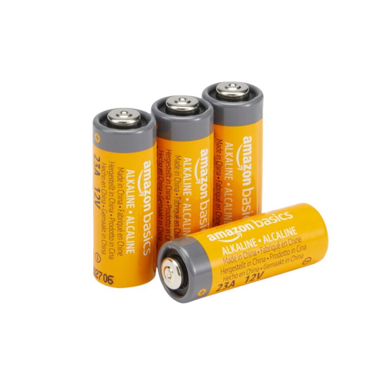 Amazon Basics Batterie 23A 12V Alcaline, confezione da 4