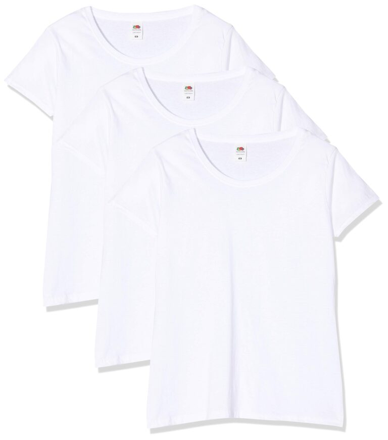 Fruit of the Loom Lady-fit Original Tee Donna 3 Pack