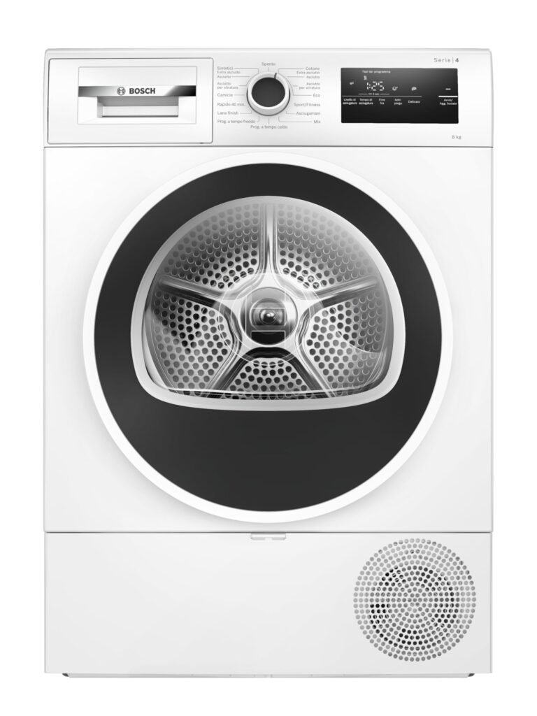Bosch Serie 4 Asciugatrice a pompa di calore 8 kg classe D