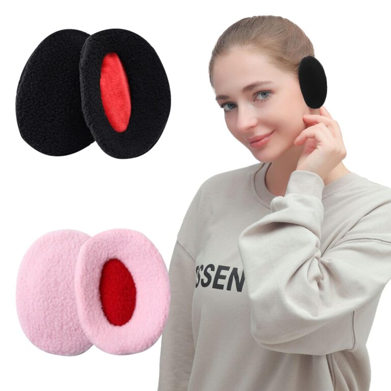 BDSHUNBF Paraorecchie Foderati 2 Pezzi Unisex Antivento
