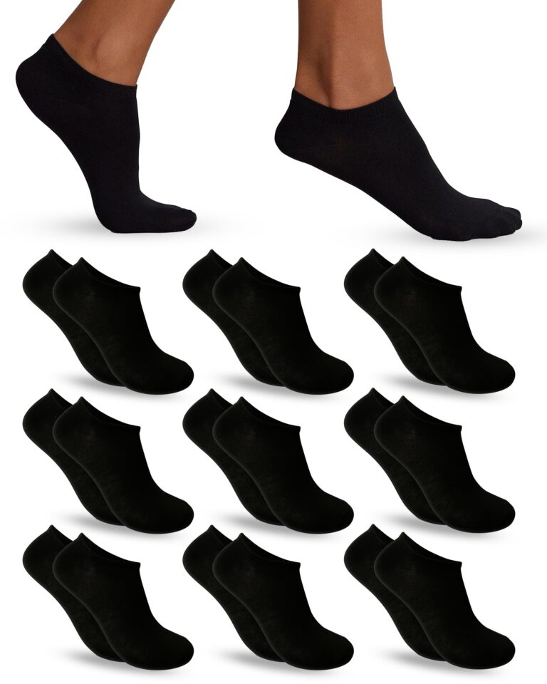 POPYS Fantasmini Invisibili Unisex in Cotone, 9 o 15 paia