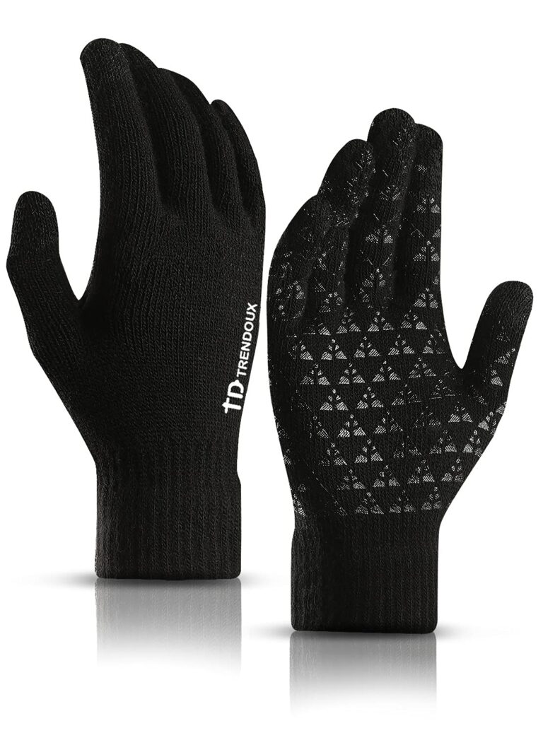TRENDOUX Guanti Invernali Touch Screen Termici Unisex