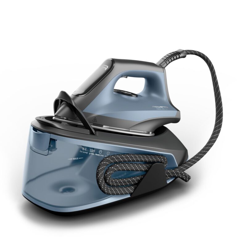 Rowenta Force Pro 300, Ferro da Stiro con Generatore di Vapore 320 g/min, Alta Pressione 6.1 Bar, -25% di Consumo Energeti...
