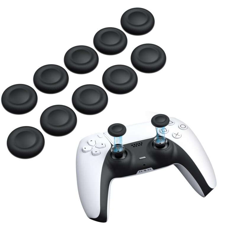 NEWDERY 10 Tappi Joystick Antiscivolo per Controller PS5 e PS4