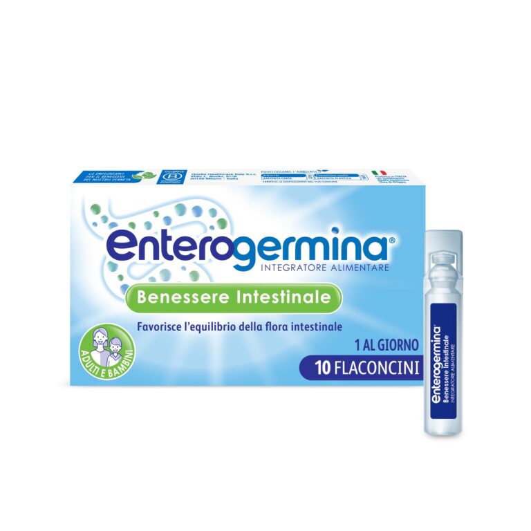 Enterogermina Benessere Intestinale, Fermenti Lattici Probiotici, Integratori Adulti e Bambini 3+ Favorisce l’Equilibrio d...