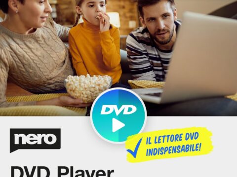 Nero DVD Player – Riproduzione DVD con menu, sottotitoli e audio surround