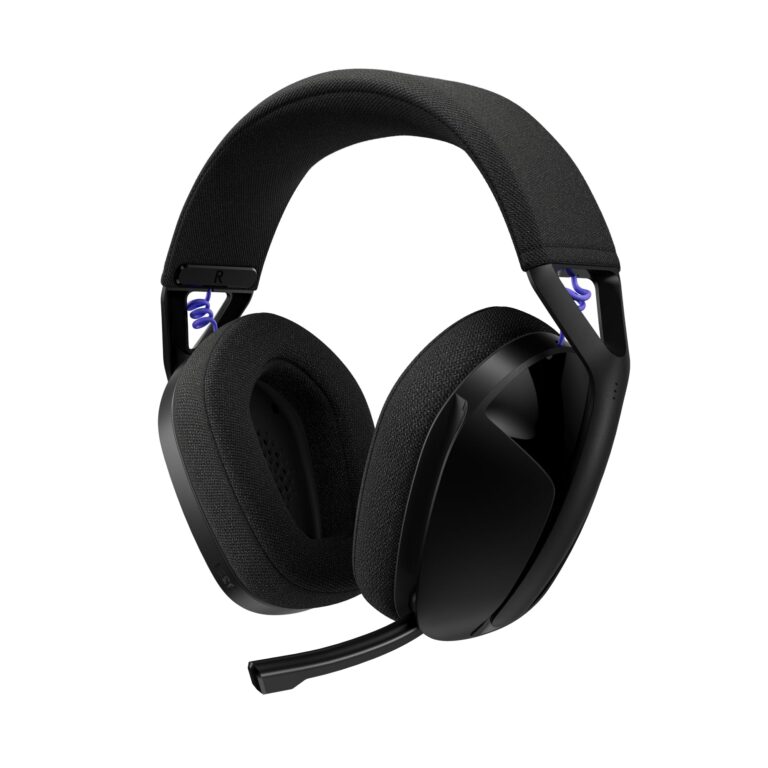 Logitech G G321 LIGHTSPEED, cuffia con microfono gaming wireless Bluetooth, comfort e vestibilità dinamici, microfono su b...