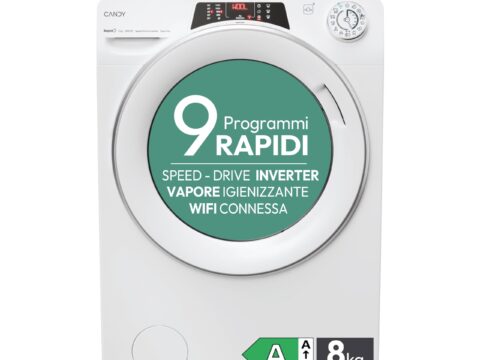 Candy RapidÓ Lavatrice 8 kg 1200 giri Wi-Fi Vapore Classe A